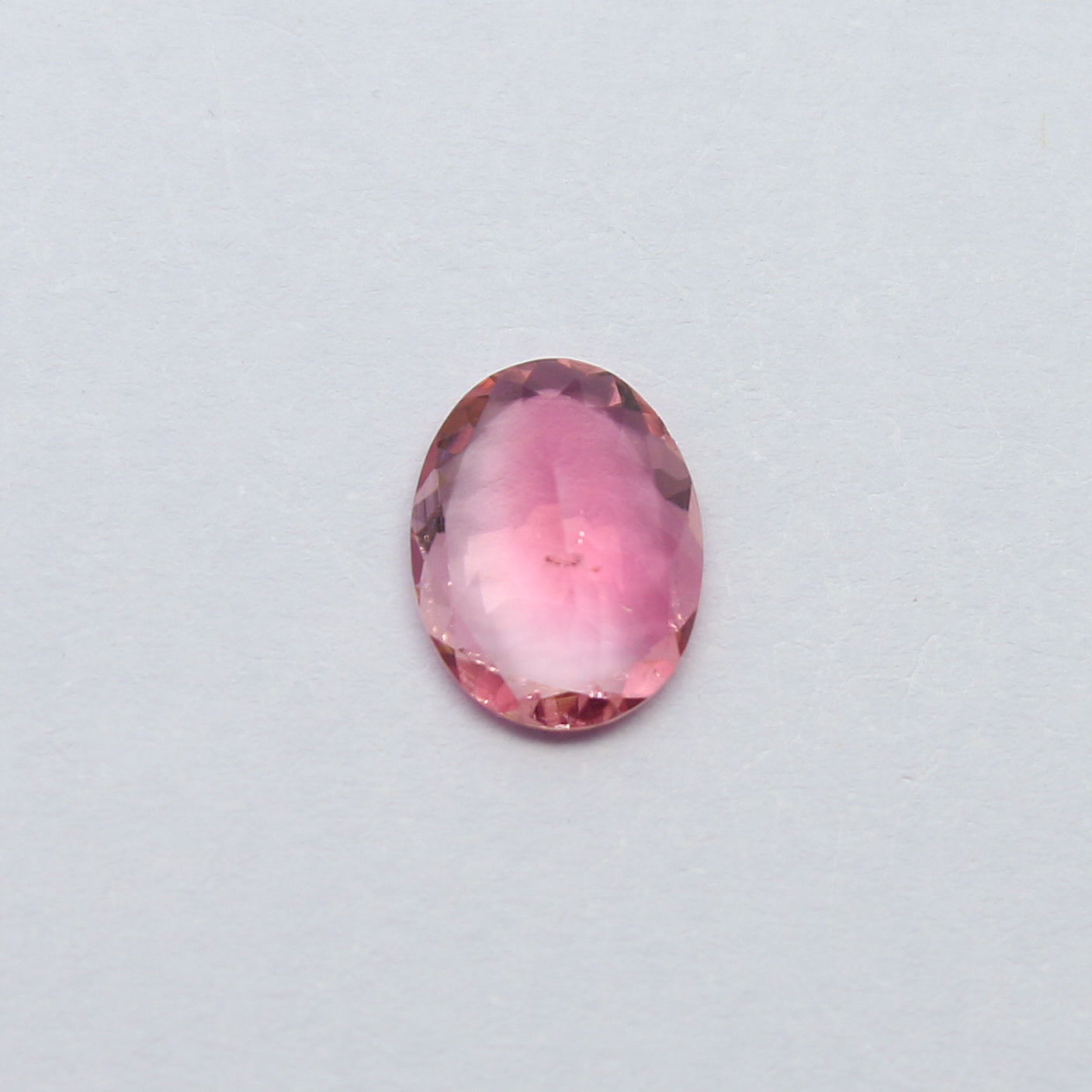 Natural Bi-Color Tourmaline 1.34 Carat 9x7 MM Oval Shape Faceted Gemstone
