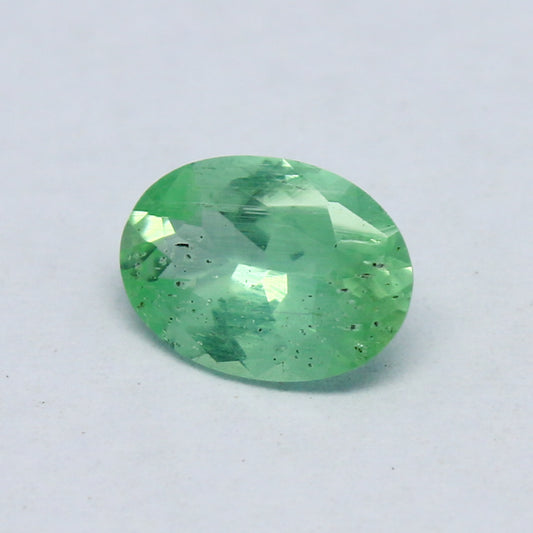 Natural Rare Vanadium Kornerupine 0.67 Carat 7.2x5.2 MM Oval Shape Faceted Gemstone