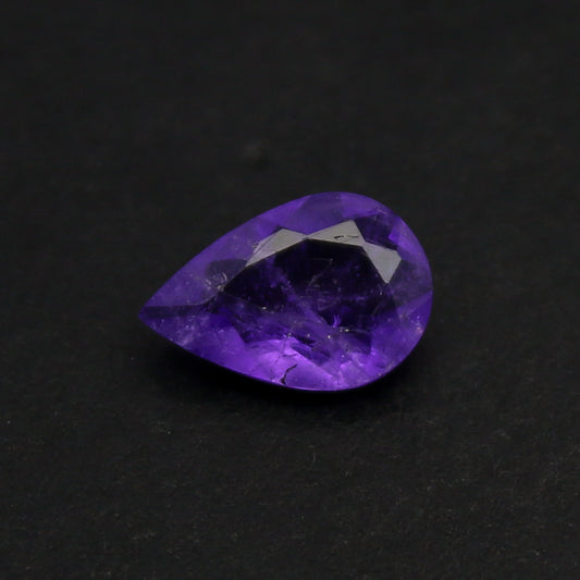 Natural Rare Color Change Hackmanite 0.28 Carat 6.2x4.2 MM Pear Shape Faceted Gemstone