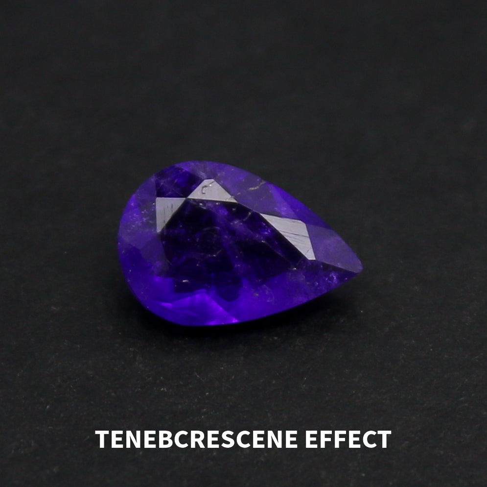 Natural Rare Color Change Hackmanite 0.28 Carat 6.2x4.2 MM Pear Shape Faceted Gemstone