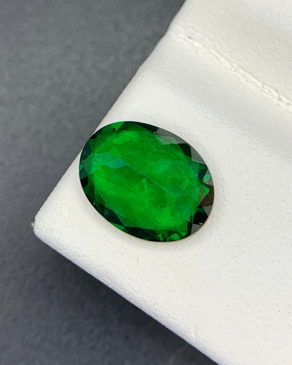 Natural Tsavorite Garnet 1.83 Carat 9.2x7 MM Oval Shape Faceted Gemstone