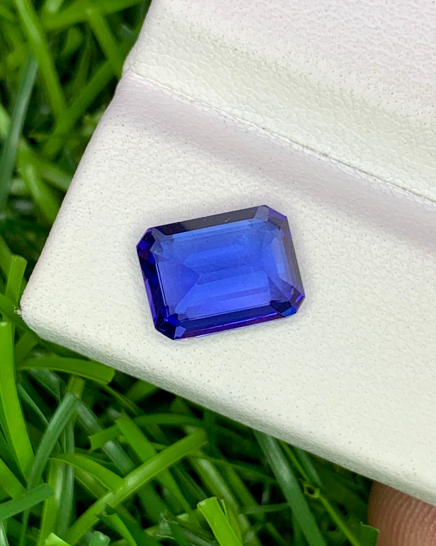 Natural Blue Tanzanite 2.26 Carat 8.9x6.8 MM Octagon Shape Faceted Gemstone