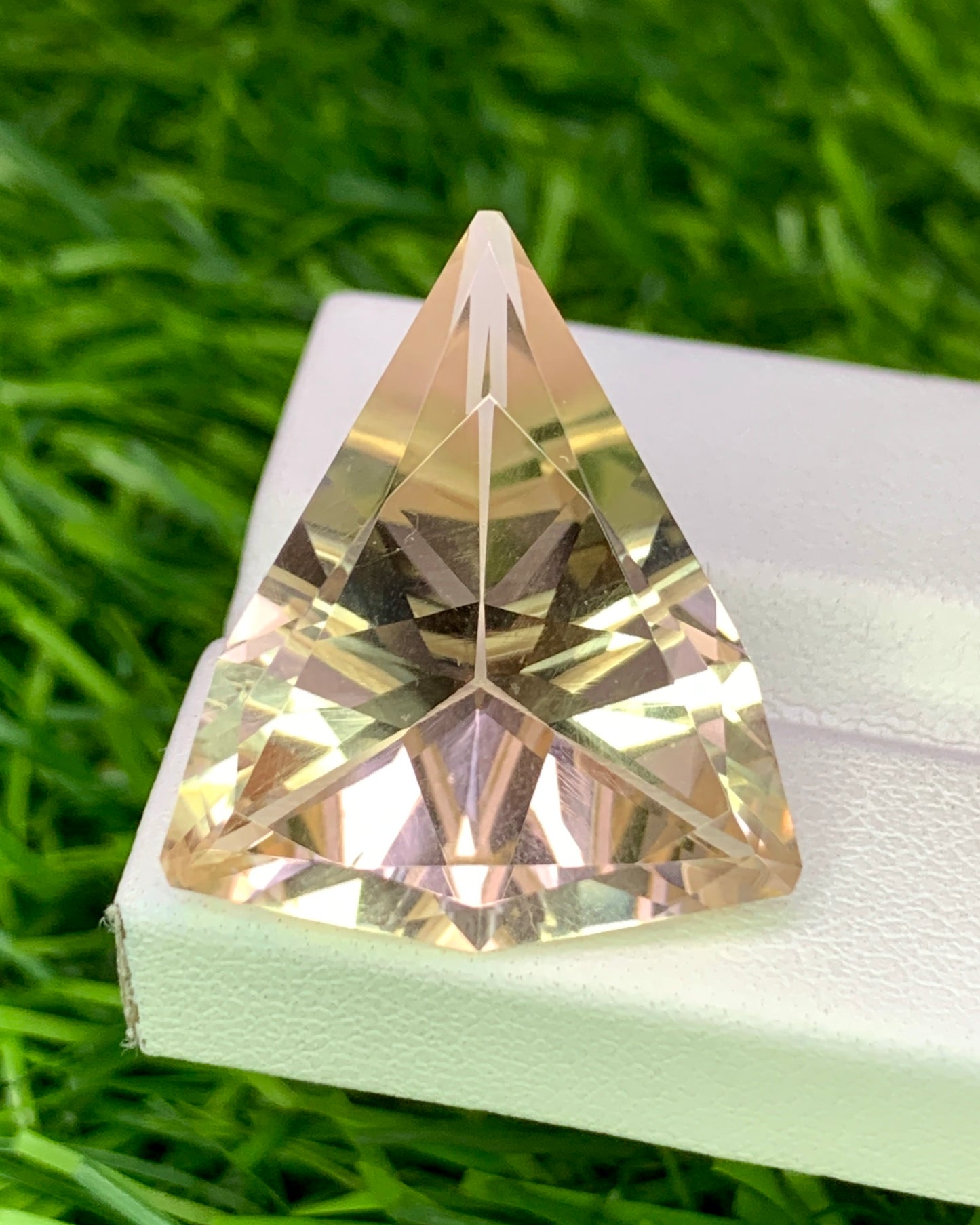 Natural Topaz 26.53 Carat 25x21.5 MM Fancy Shape Faceted Gemstone