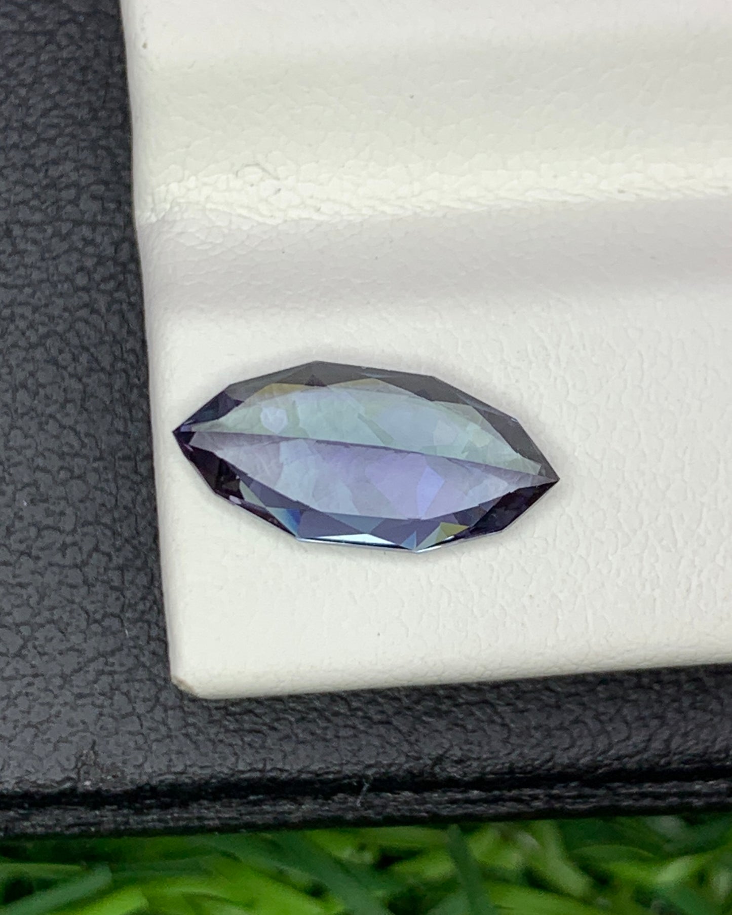 Natural Bi Color Tanzanite 2.09 Carat 13.2x6.2 MM Fancy Marquise Shape Faceted Gemstone