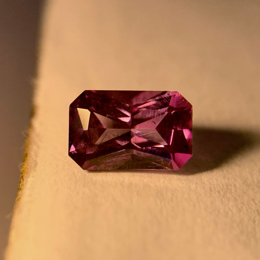 Natural Color Change Garnet 0.57 Carat 6x3.8 MM Octagon Shape Faceted Gemstone