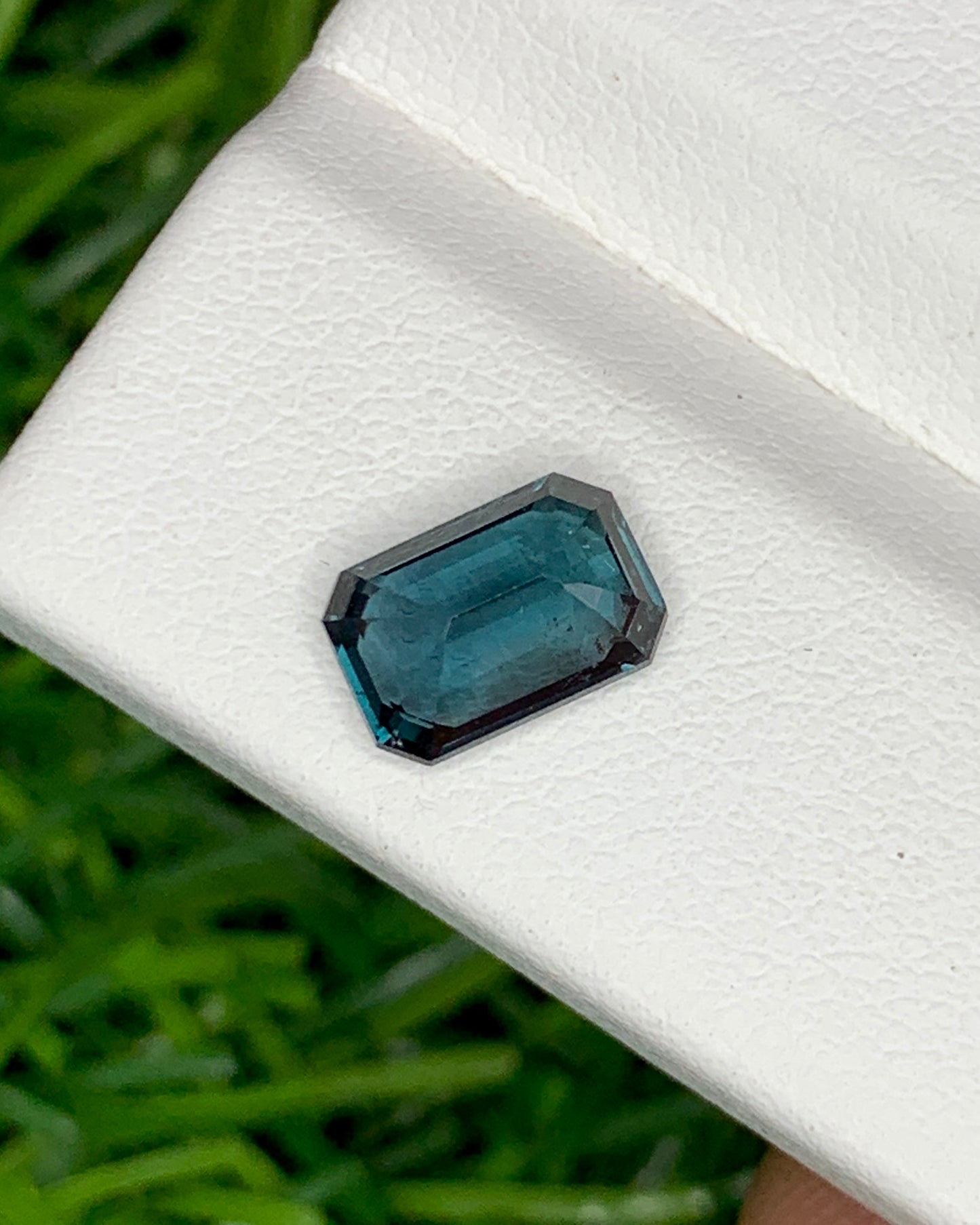 Natural Blue Spinel 1.45 Carat 7.8x5.3 MM Octagon Shape Faceted Gemstone