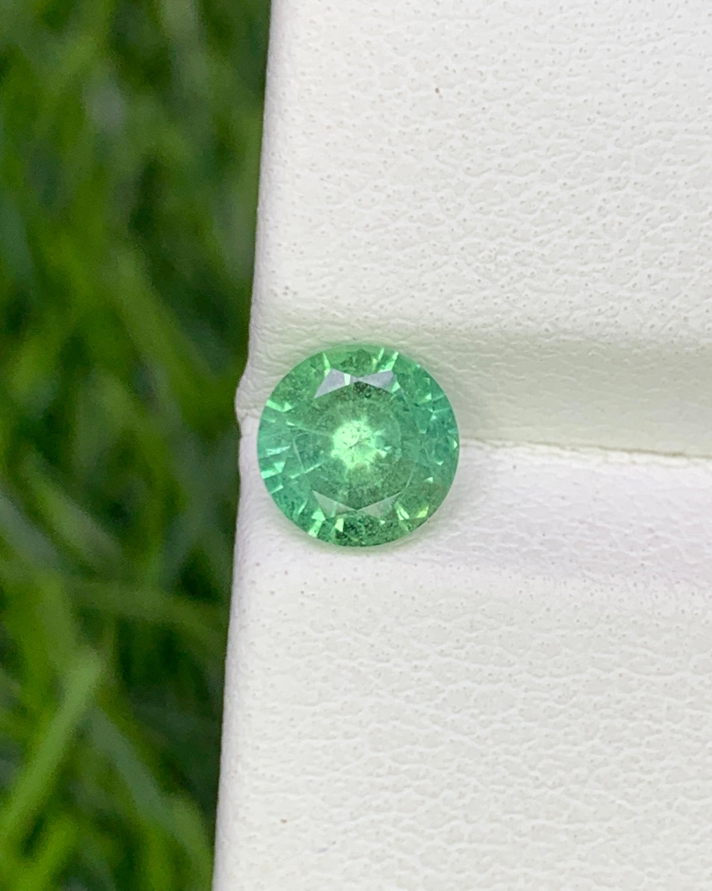 Natural Rare Kornerupine 0.84 Carat 6x6 MM Round Shape Faceted Gemstone