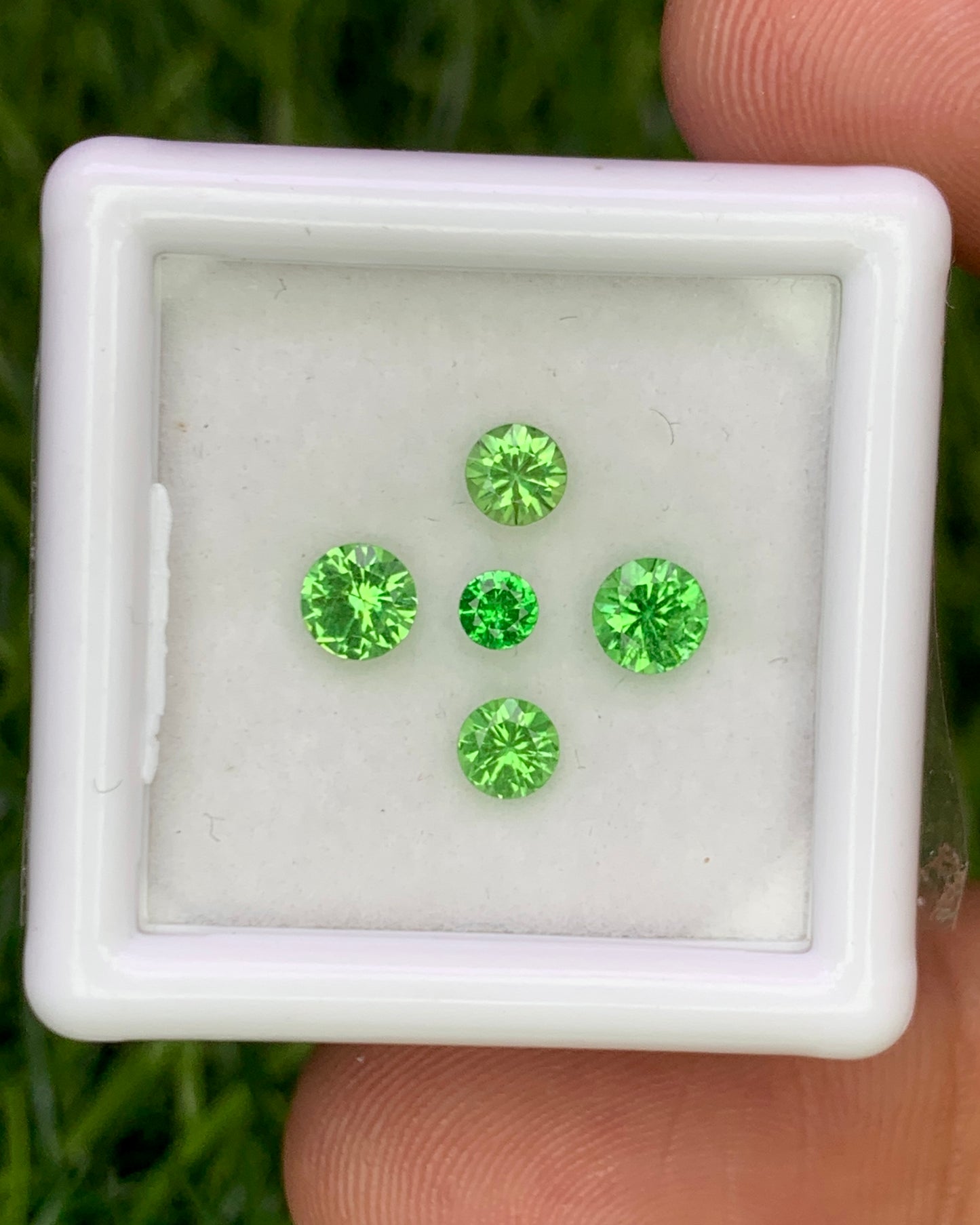 Natural Rare Kornerupine Lot 0.95 Carat 4/3.5/2.7 MM Round Shape Faceted Gemstone 5 Piece Lot