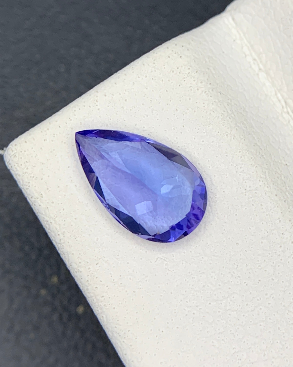 Natural A+ Blue Tanzanite 1.12 Carat 9.4x5.6 MM Pear Shape Faceted Gemstone