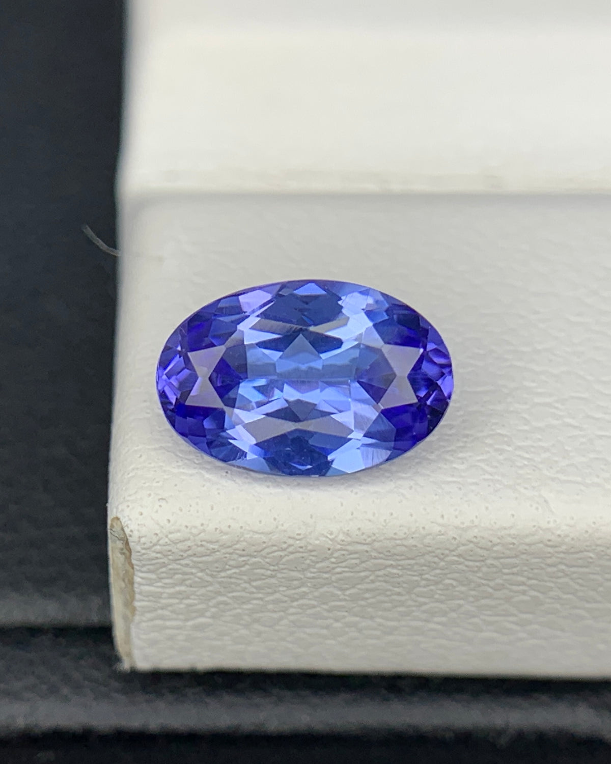 Natural AA Blue Tanzanite 1.21 Carat 8.5x5.7x3.6 MM Oval Shape Faceted Gemstone
