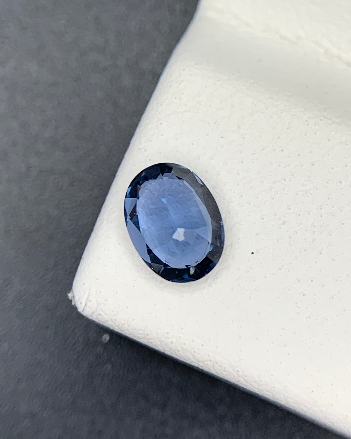 Natural Blue Spinel 0.52 Carat 5.9x4.4 MM Oval Shape Faceted Gemstone