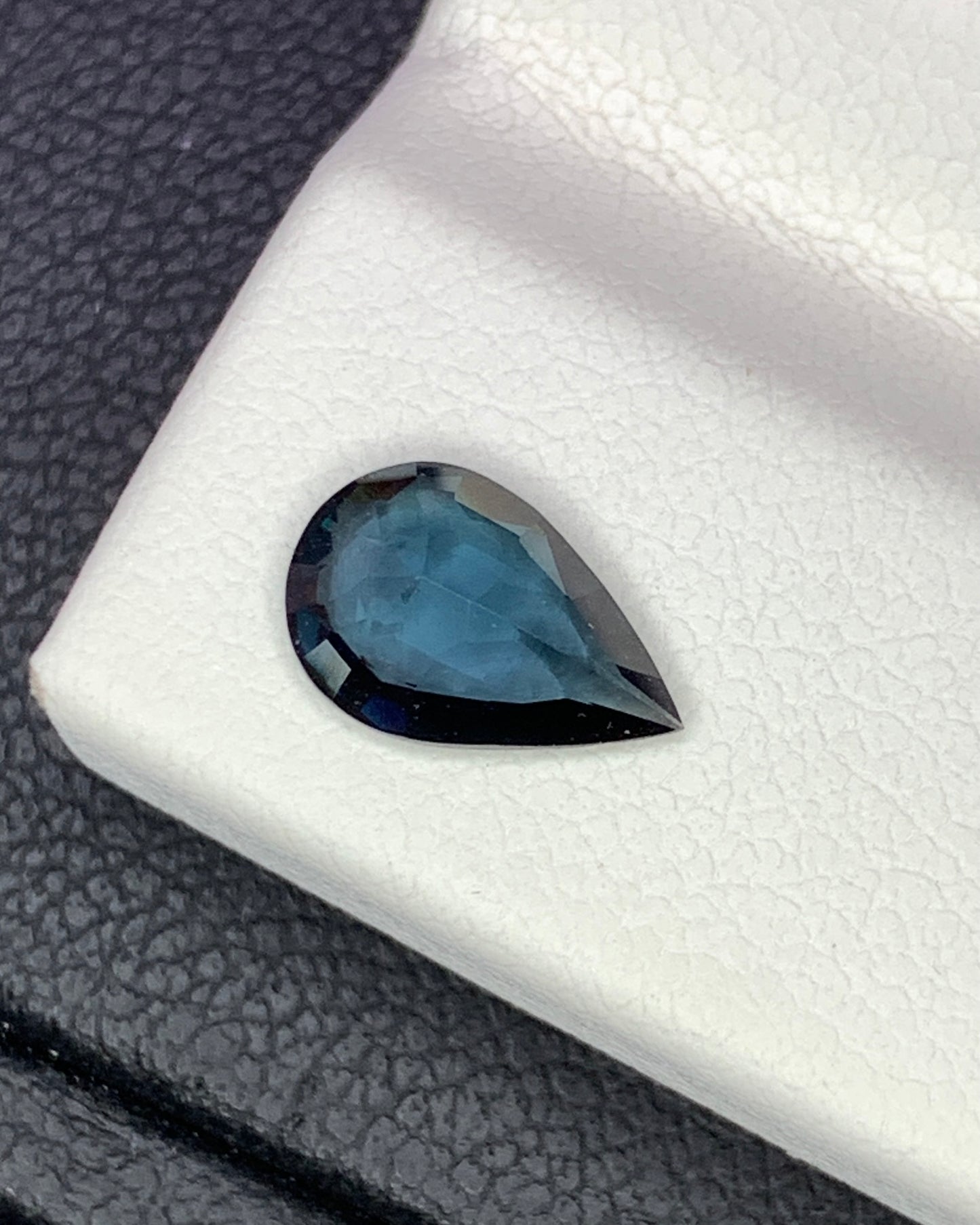 Natural Blue Spinel 0.94 Carat 8.7x5.7 MM Pear Shape Faceted Gemstone