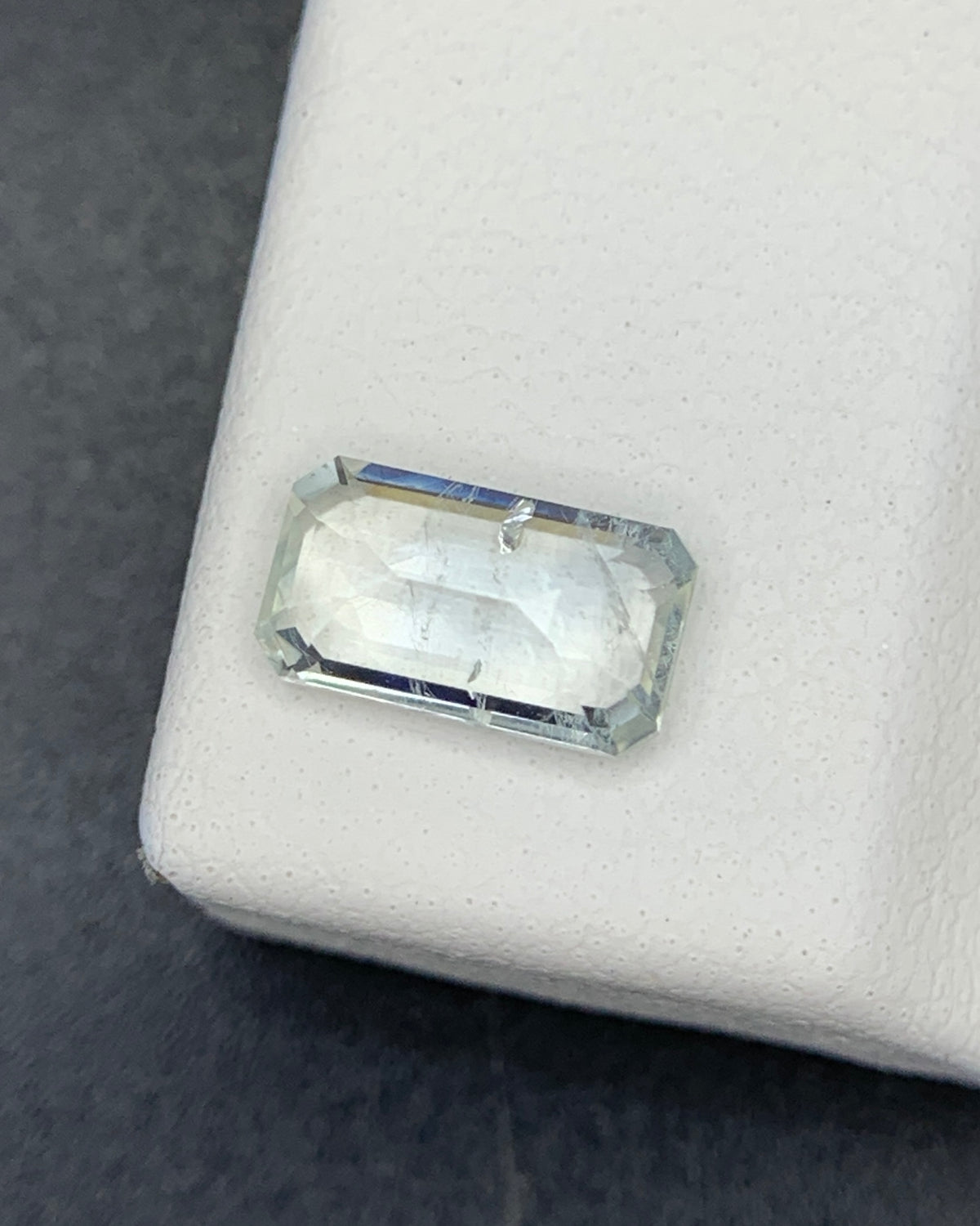 Natural Rare Jeremejevite 0.77 Carat 7.5x4.3 MM Octagon Shape Faceted Gemstone