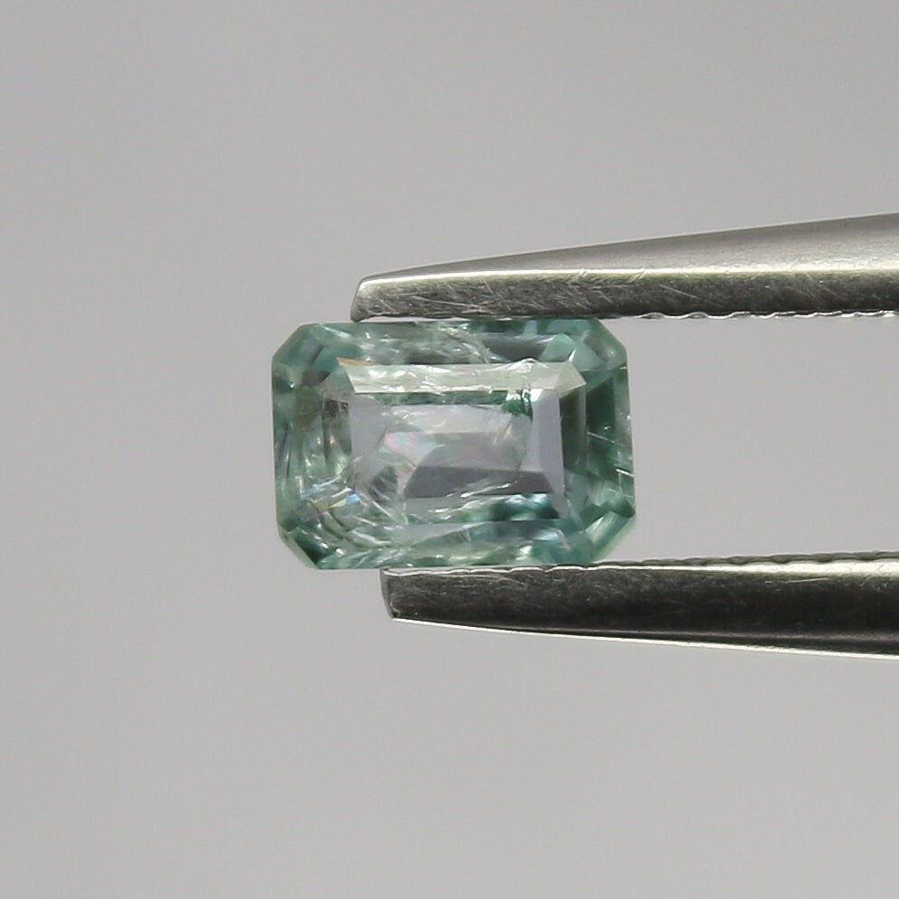 Natural Rare Kornerupine 0.36 Carat 4.8x3.3 MM Octagon Shape Faceted Gemstone