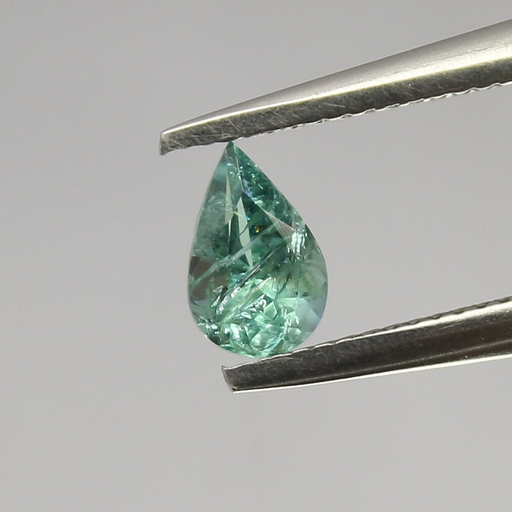 Natural Rare Kornerupine 0.28 Carat 5.3x3.4 MM Pear Shape Faceted Gemstone