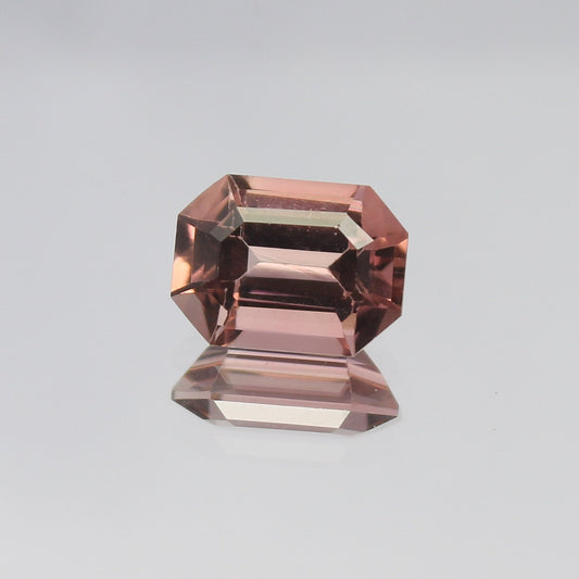 Natural Pink Tourmaline 1.60 Carat 8.2x6.1 MM Octagon Shape Faceted gemstone