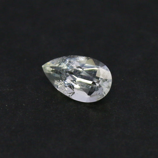 Natural Rare Jeremejevite 0.42 Carat 6.5x4 MM Pear Shape Faceted Gemstone