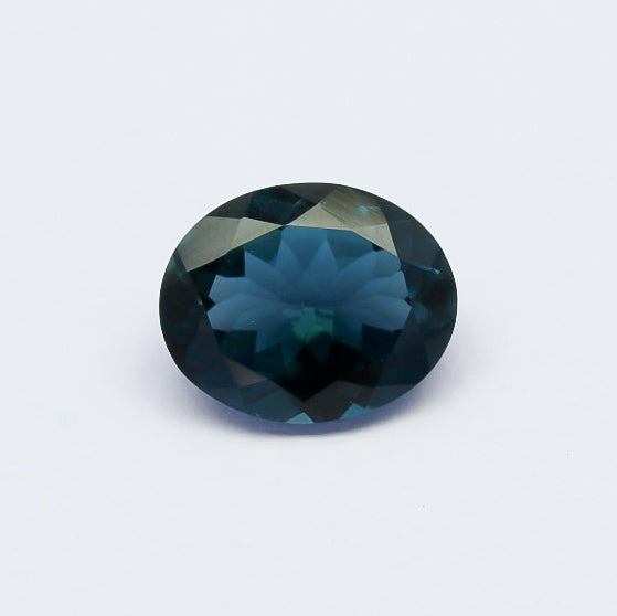 Natural London Blue Topaz 3.66 Carat 11x9 MM Oval Shape Faceted Gemstone