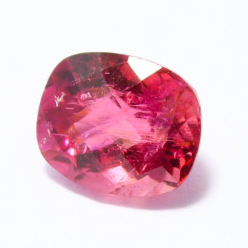 Natural Pink Tourmaline 4.61 Carat 11x9 MM Cushion Shape Faceted Gemstone