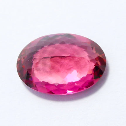 Natural Pink Tourmaline 4.96 Carat 14x10 MM Oval Shape Faceted gemstone