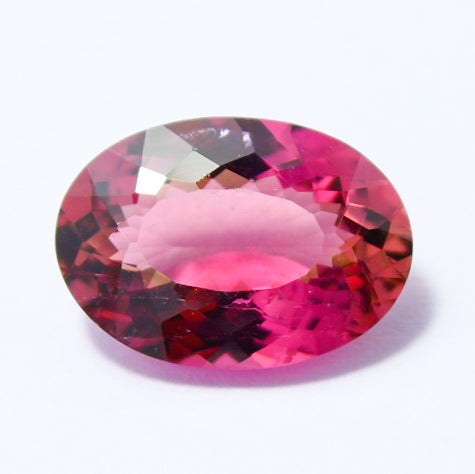 Natural Pink Tourmaline 4.96 Carat 14x10 MM Oval Shape Faceted gemstone