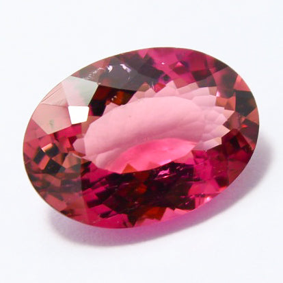 Natural Pink Tourmaline 4.96 Carat 14x10 MM Oval Shape Faceted gemstone