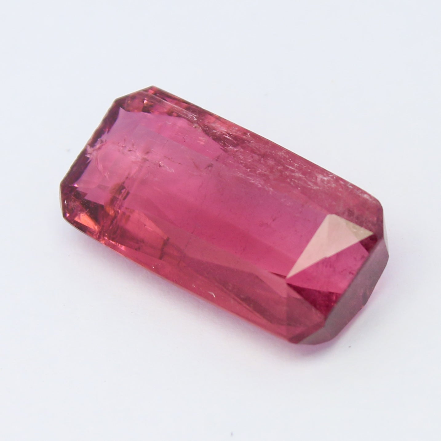 Natural Pink Tourmaline 15.90 Carat 21x11.5 MM Octagon Shape Faceted Gemstone October Birthstone