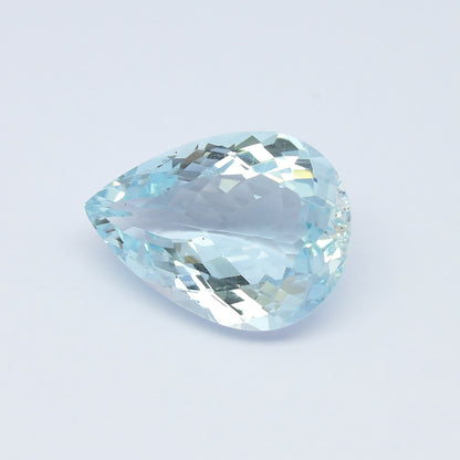 Natural Sky Blue Topaz 22.01 Carat 22x16 MM Pear shape Faceted Gemstone