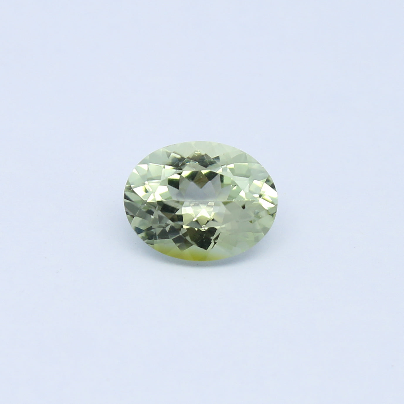 Natural Green Tourmaline 2.33 Carat 10x8 MM Oval Shape Faceted Gemstone