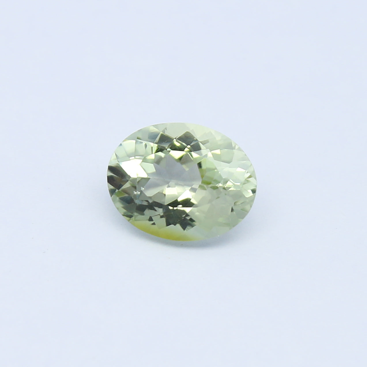 Natural Green Tourmaline 2.33 Carat 10x8 MM Oval Shape Faceted Gemstone