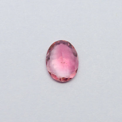 Natural Bi-Color Tourmaline 1.34 Carat 9x7 MM Oval Shape Faceted Gemstone