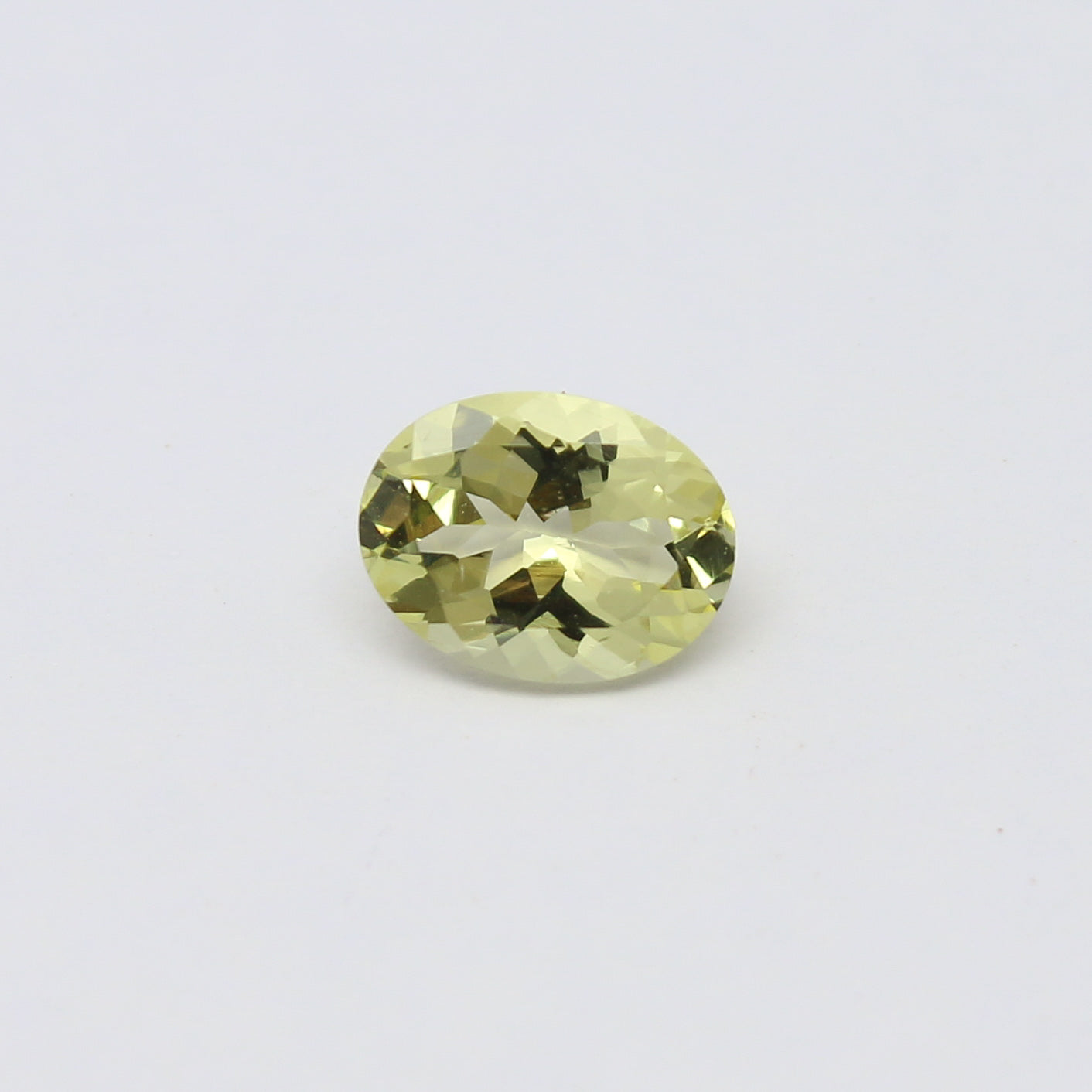 Natural Heliodor Aquamarine 1.04 Carat 8x6 MM Oval Shape Yellow Aquamarine Faceted Gemstone