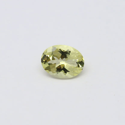 Natural Heliodor Aquamarine 1.04 Carat 8x6 MM Oval Shape Yellow Aquamarine Faceted Gemstone