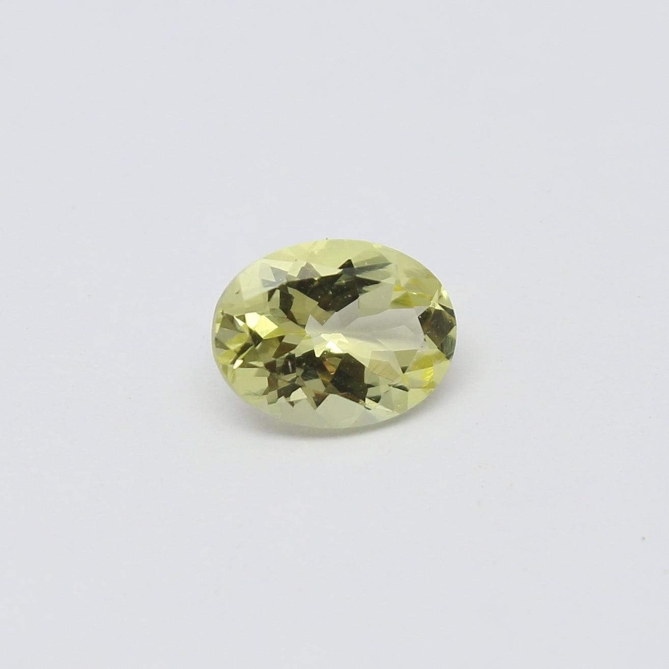 Natural Heliodor Aquamarine 1.04 Carat 8x6 MM Oval Shape Yellow Aquamarine Faceted Gemstone