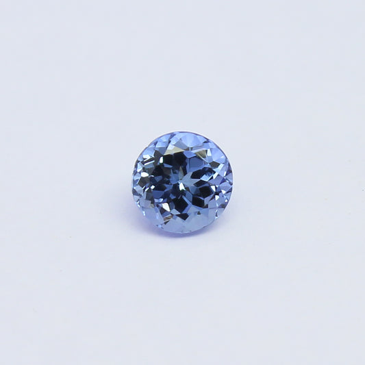 Natural Blue Tanzanite 0.68 Carat 5x5 MM Round Shape Faceted Gemstone