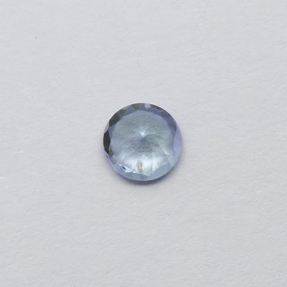 Natural Purple Tanzanite 0.63 Carat 5.5x5.5 MM Round Shape Faceted Gemstone