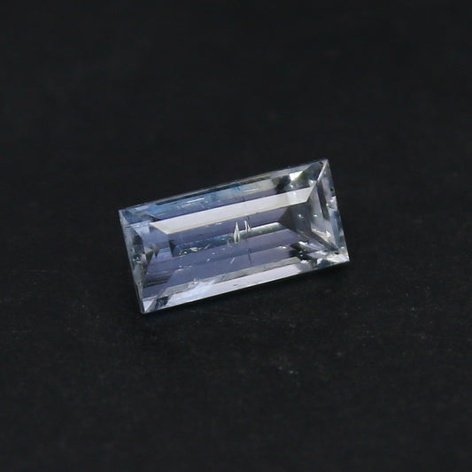 Natural Rare Jeremejevite 0.43 Carat 6x3 MM Baguette Shape Faceted Gemstone