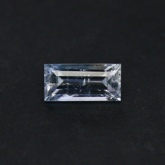Natural Rare Jeremejevite 0.43 Carat 6x3 MM Baguette Shape Faceted Gemstone
