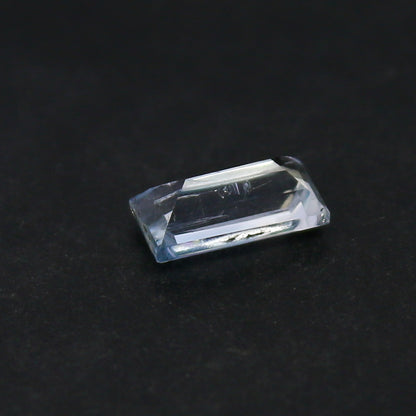 Natural Rare Jeremejevite 0.43 Carat 6x3 MM Baguette Shape Faceted Gemstone
