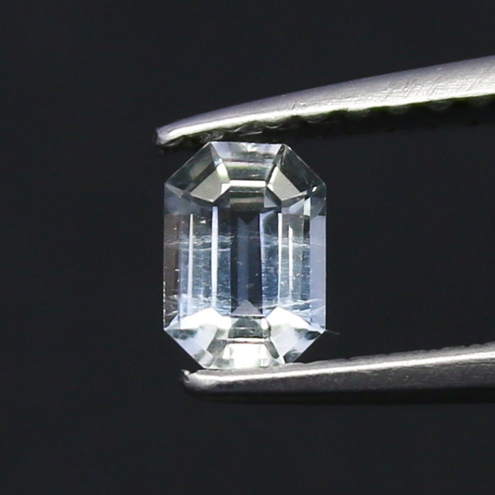 Natural Rare Jeremejevite 0.25 Carat 4.7x3.3 MM Octagon Shape Faceted Gemstone