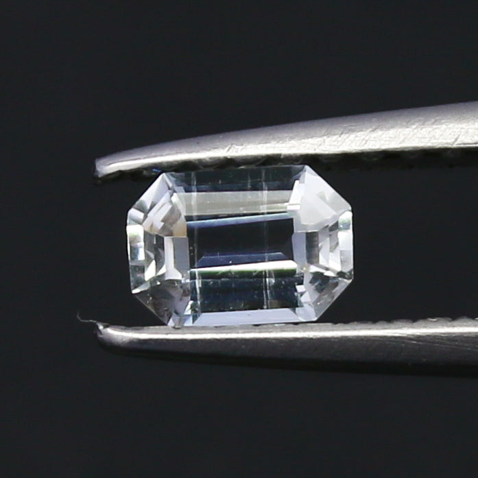 Natural Rare Jeremejevite 0.25 Carat 4.7x3.3 MM Octagon Shape Faceted Gemstone