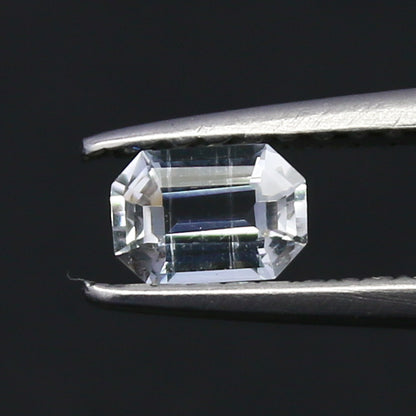 Natural Rare Jeremejevite 0.25 Carat 4.7x3.3 MM Octagon Shape Faceted Gemstone