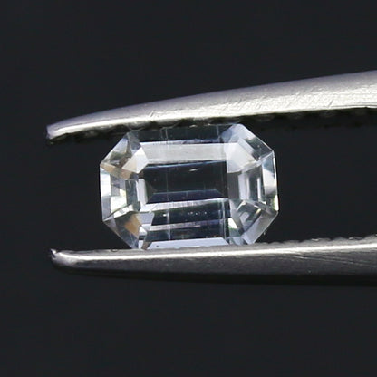 Natural Rare Jeremejevite 0.25 Carat 4.7x3.3 MM Octagon Shape Faceted Gemstone