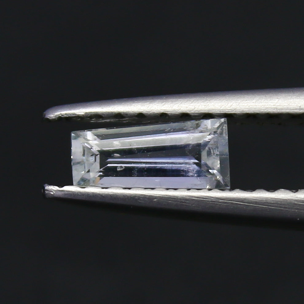 Natural Rare Jeremejevite 0.29 Carat 6x2.7 MM Fancy Shape Faceted Gemstone