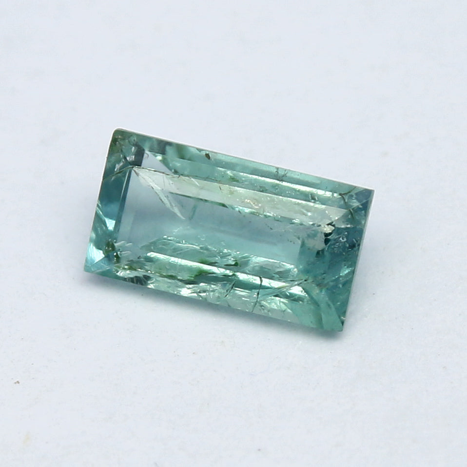 Natural Rare Kornerupine 0.52 Carat 6.6x3.6 MM Baguette Shape Faceted Gemstone