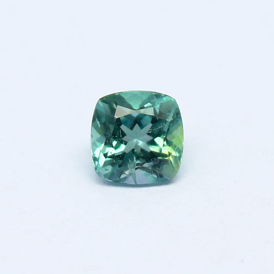 Natural Rare Kornerupine 0.73 Carat 5.5x5.5 MM Cushion Shape Faceted Gemstone