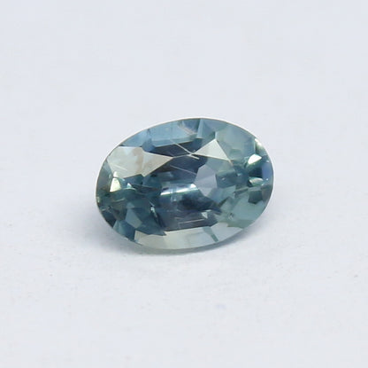 Natural Umba Parti Sapphire 0.39 Carat 5x3.5 MM Oval Shape Faceted Gemstone