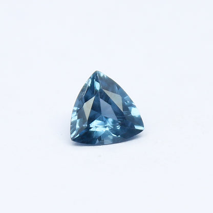 Natural Blue Umba Sapphire 0.29 Carat 4.5x4.5 MM Trillion Shape Faceted Gemstone