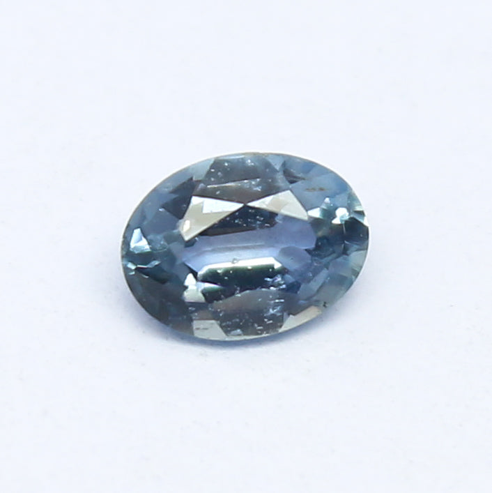 Natural Umba Sapphire 0.26 Carat 4.5x3.3 MM Oval Shape Faceted Gemstone