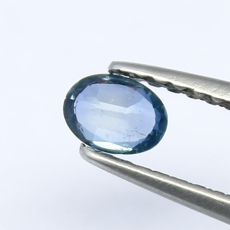 Natural Umba Sapphire 0.26 Carat 4.5x3.3 MM Oval Shape Faceted Gemstone